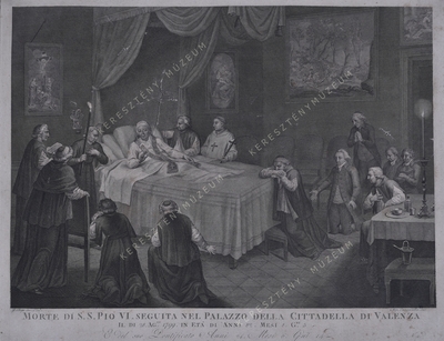 VI. Pius pápa halála
