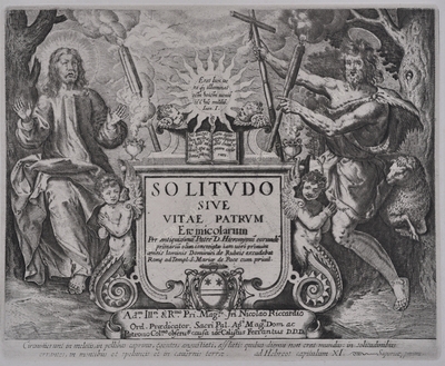 SOLITVDO SIVE VITAE PATRVM Eremi...