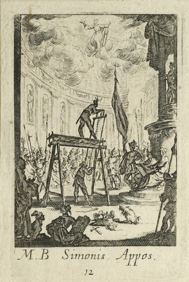 Szent Simon vértanúsága