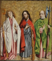 Szent Simon, Szent Júdás Tadé (vagy Ifj. Szent Jakab), Szent Mátyás
