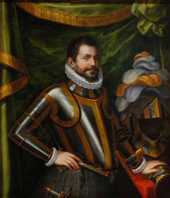 Hadvezér portréja páncélban