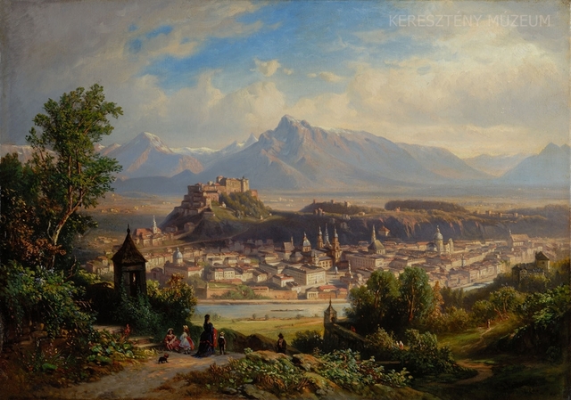 Salzburg látképe