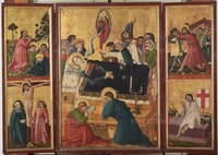 Mária halála - triptychon