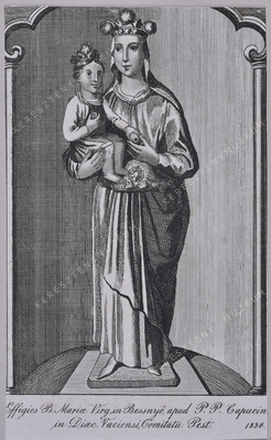 A máriabesnyői Madonna-szobor